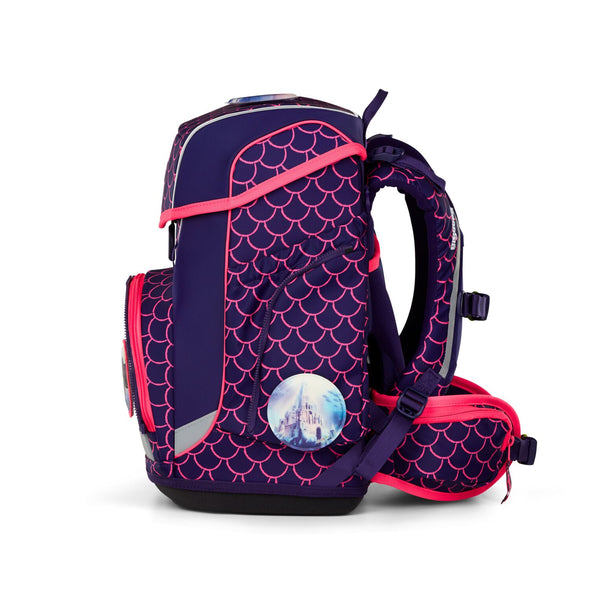 ERGOBAG cubo - Schultaschen-Set 5-tlg. - LUMI EDITION PerlentauchBär