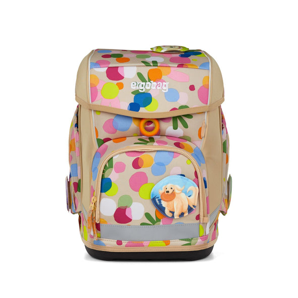 ERGOBAG cubo - Schultaschen-Set 5-tlg. - ECO HERO EDITION Flower PowBär