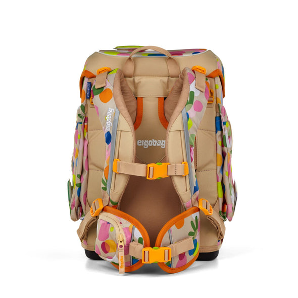 ERGOBAG cubo - Schultaschen-Set 5-tlg. - ECO HERO EDITION Flower PowBär