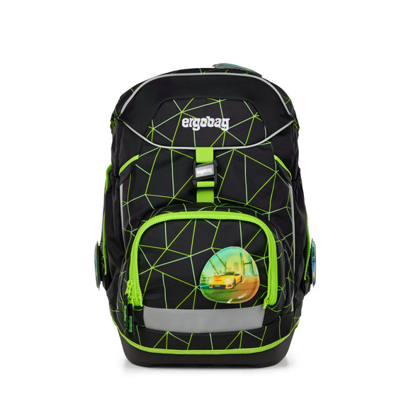 ERGOBAG pack - Schultaschen-Set 6-tlg. - LUMI EDITION CyBär Race