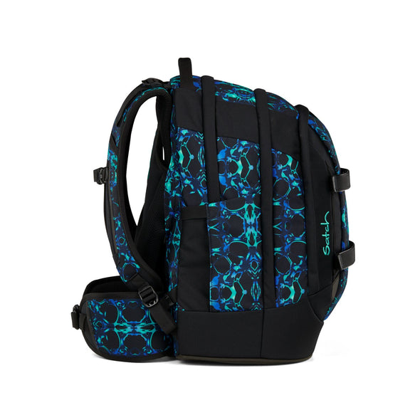 SATCH Schulrucksack: Satch Pack - Caleido Blue - 2025