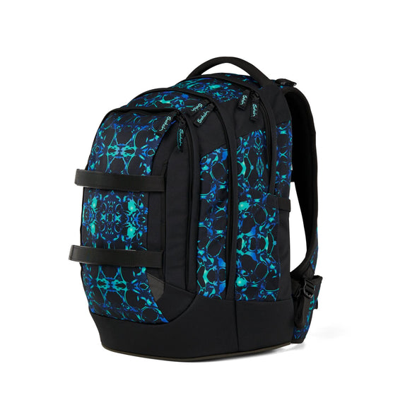 SATCH Schulrucksack: Satch Pack - Caleido Blue - 2025