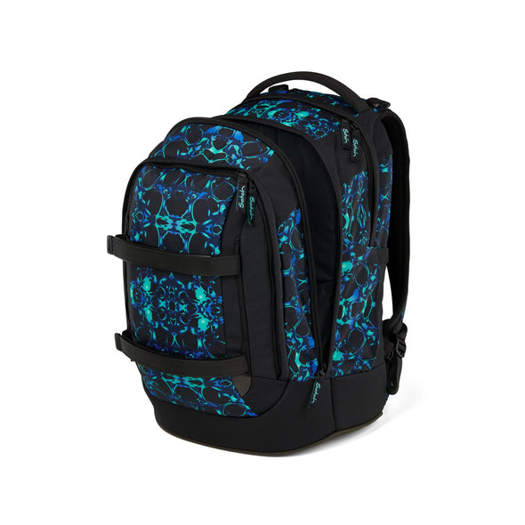 SATCH Schulrucksack: Satch Pack - Caleido Blue - 2025