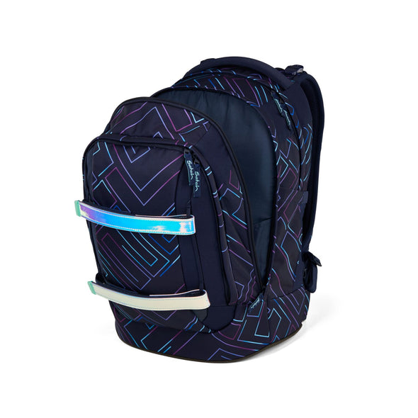 SATCH Schulrucksack: Satch Pack - Purple Laser - 2025