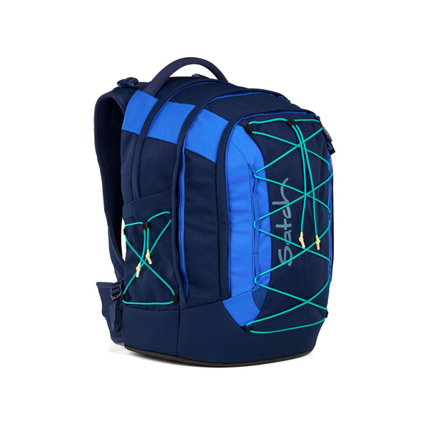 SATCH Schulrucksack: Satch Pack - SNEAKER STYLE Crossed Blue - 2025