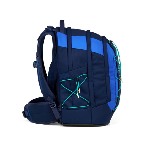 SATCH Schulrucksack: Satch Pack - SNEAKER STYLE Crossed Blue - 2025