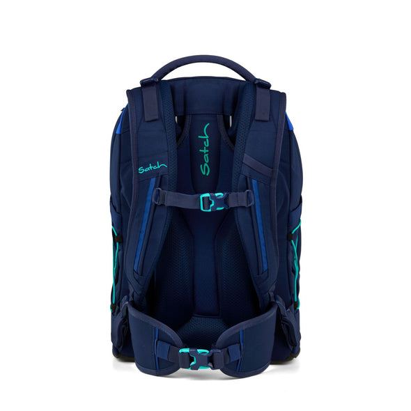 SATCH Schulrucksack: Satch Pack - SNEAKER STYLE Crossed Blue - 2025