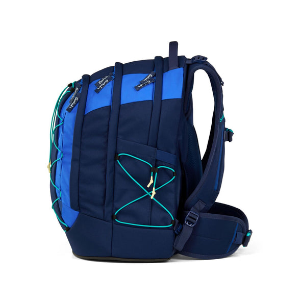 SATCH Schulrucksack: Satch Pack - SNEAKER STYLE Crossed Blue - 2025