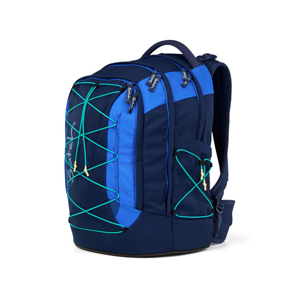 SATCH Schulrucksack: Satch Pack - SNEAKER STYLE Crossed Blue - 2025
