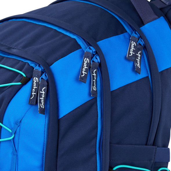 SATCH Schulrucksack: Satch Pack - SNEAKER STYLE Crossed Blue - 2025