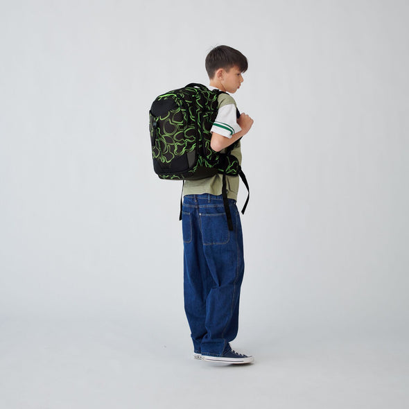 SATCH Schulrucksack: Satch Match - Green Supreme - 2024