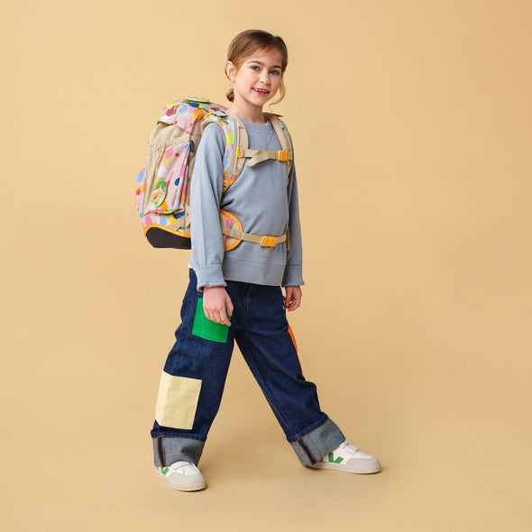 ERGOBAG pack - Schultaschen-Set 6-tlg. - ECO HERO EDITION Flower PowBär