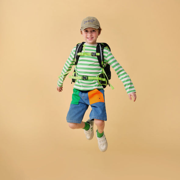 ERGOBAG cubo - Schultaschen-Set 5-tlg. - LUMI EDITION CyBär Race
